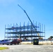October 2025 construction operations for $55.75 million Collective Training Officers Quarters Project at Fort McCoy