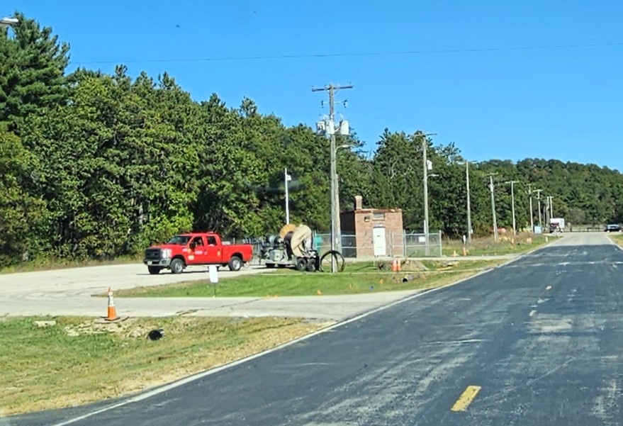Infrastructure work at Fort McCoy