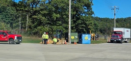 Infrastructure work at Fort McCoy
