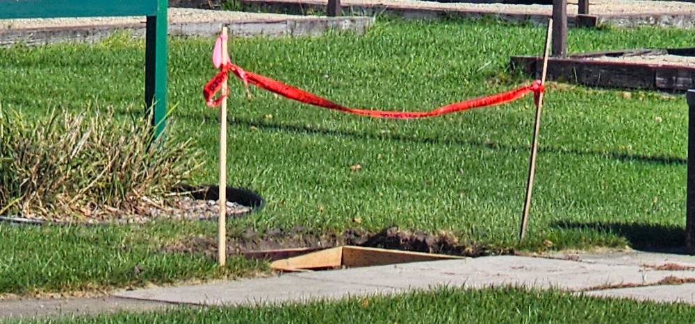 New concrete pads added to Fort McCoy's Commemorative Area