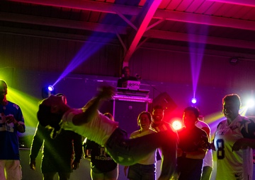 DJ Hawk Visits Deployed Troops