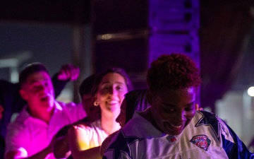 DJ Hawk Visits Deployed Troops