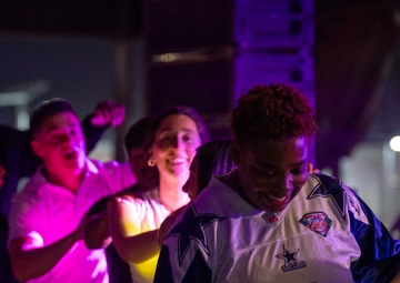 DJ Hawk Visits Deployed Troops