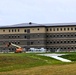 October 2025 construction operations of East Barracks Project at Fort McCoy