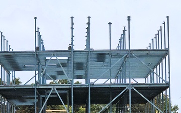 Photo Story: October 2025 construction operations for fiscal year 2024-funded $55.75 million Collective Training Officers Quarters Project at Fort McCoy, Part 2