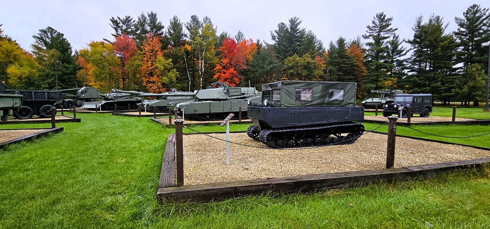 2025 Fall Colors at Fort McCoy's Equipment Park