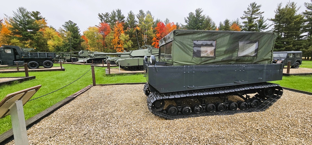 2025 Fall Colors at Fort McCoy's Equipment Park