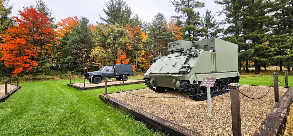 2025 Fall Colors at Fort McCoy's Equipment Park