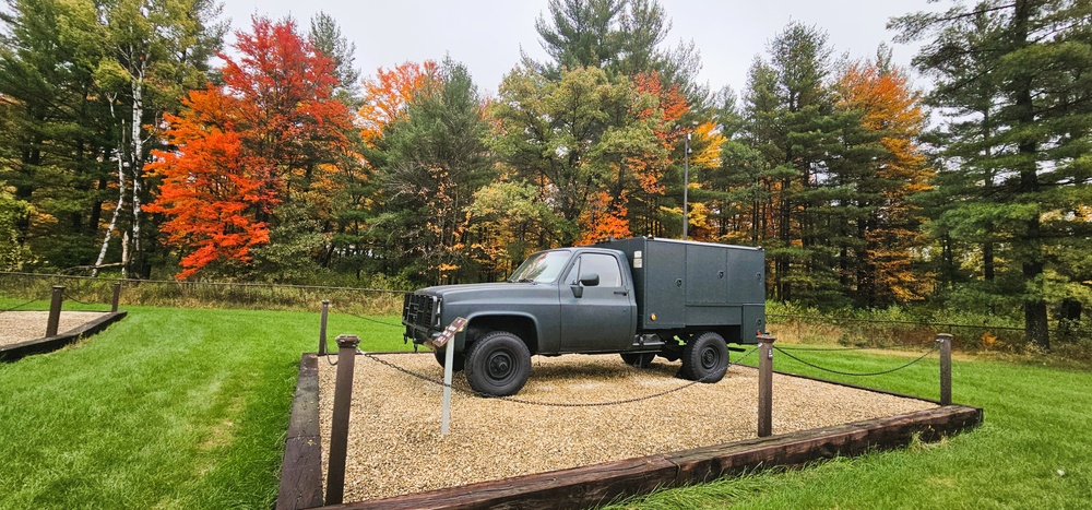 2025 Fall Colors at Fort McCoy's Equipment Park