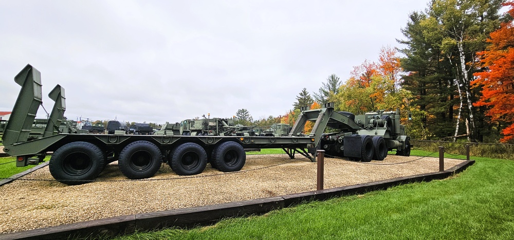 2025 Fall Colors at Fort McCoy's Equipment Park