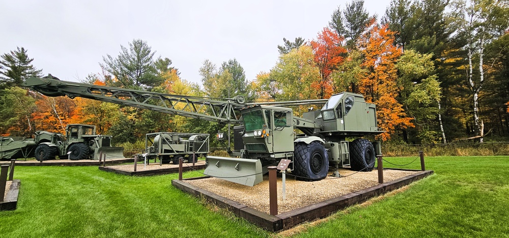 2025 Fall Colors at Fort McCoy's Equipment Park
