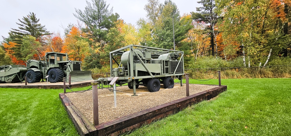 2025 Fall Colors at Fort McCoy's Equipment Park