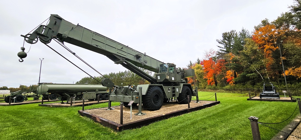2025 Fall Colors at Fort McCoy's Equipment Park
