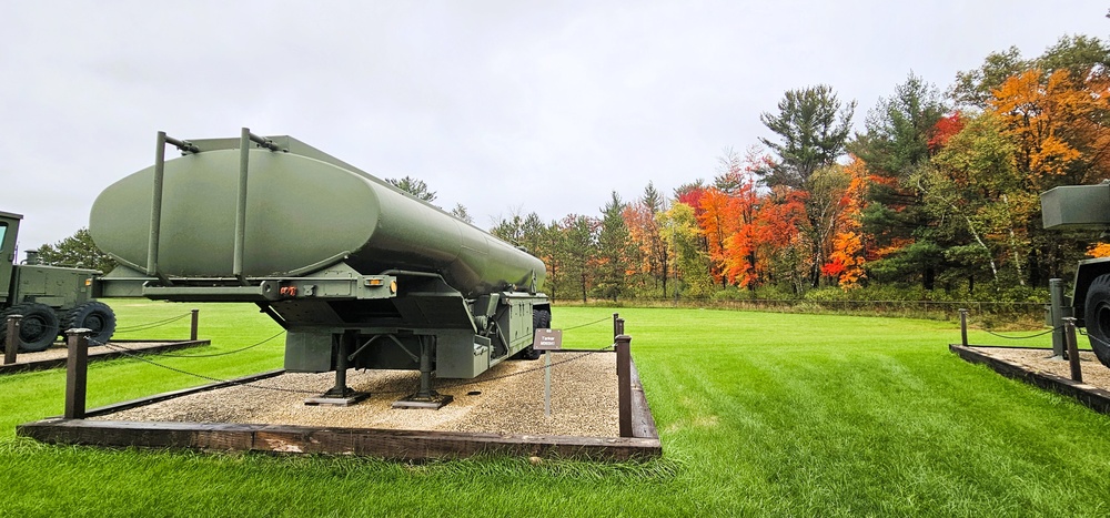 2025 Fall Colors at Fort McCoy's Equipment Park