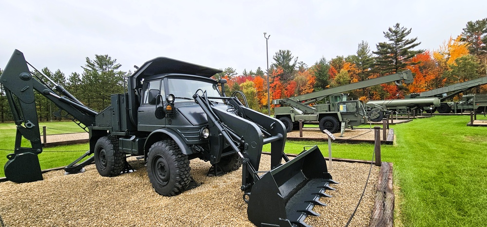 2025 Fall Colors at Fort McCoy's Equipment Park