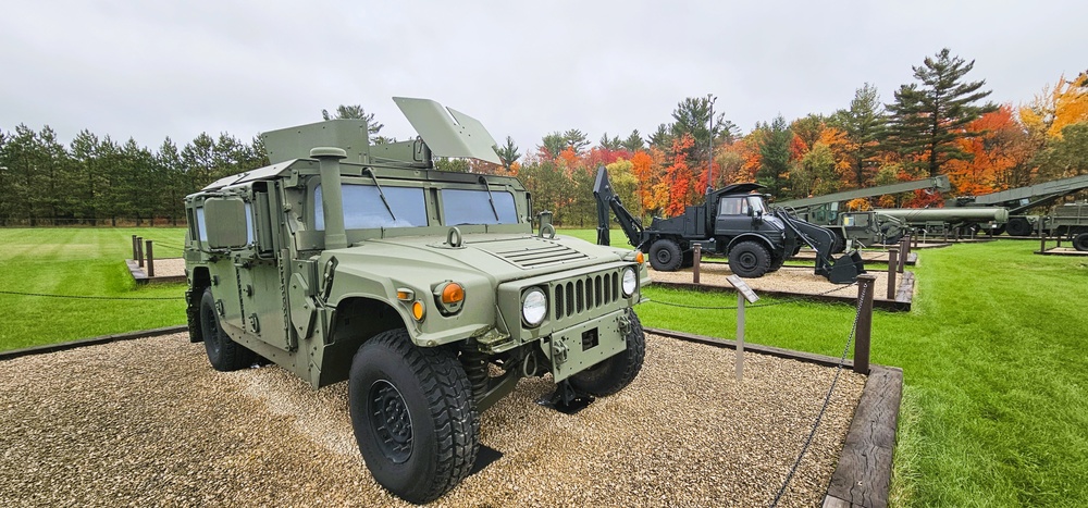 2025 Fall Colors at Fort McCoy's Equipment Park
