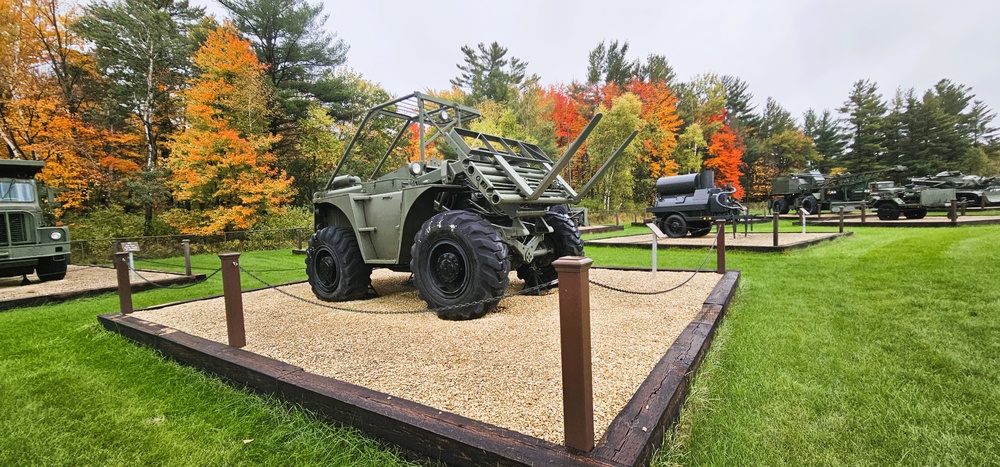 2025 Fall Colors at Fort McCoy's Equipment Park