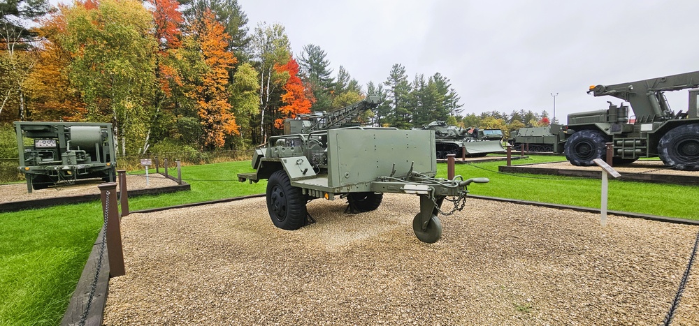 2025 Fall Colors at Fort McCoy's Equipment Park
