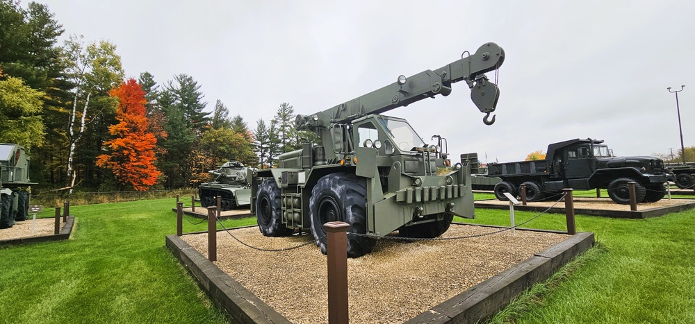 2025 Fall Colors at Fort McCoy's Equipment Park