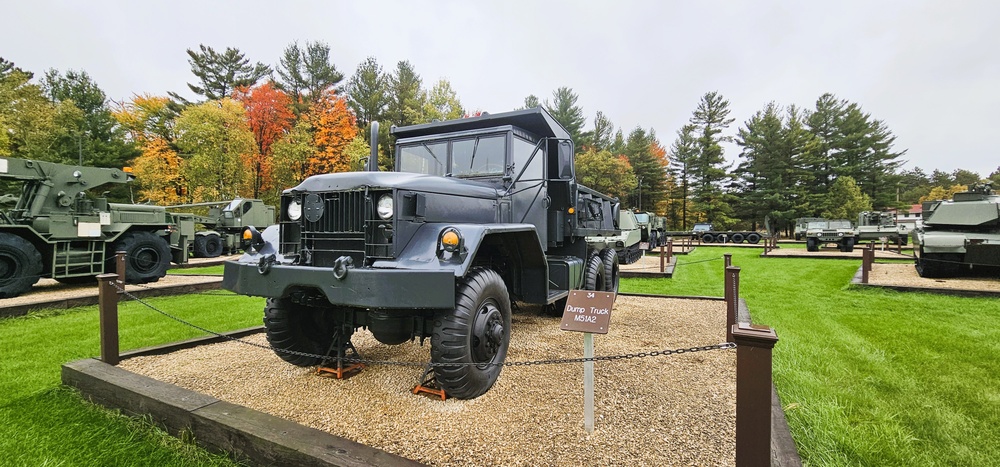 2025 Fall Colors at Fort McCoy's Equipment Park