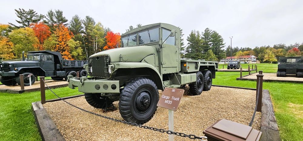 2025 Fall Colors at Fort McCoy's Equipment Park