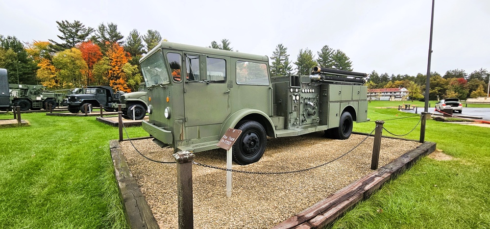 2025 Fall Colors at Fort McCoy's Equipment Park