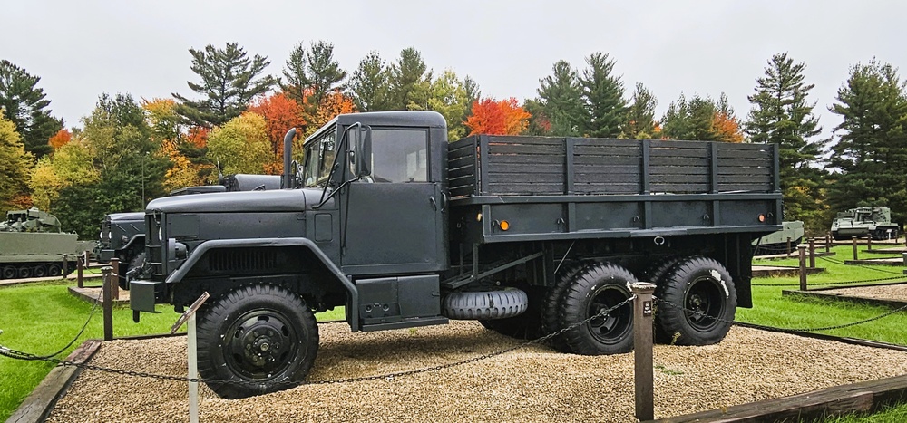 2025 Fall Colors at Fort McCoy's Equipment Park