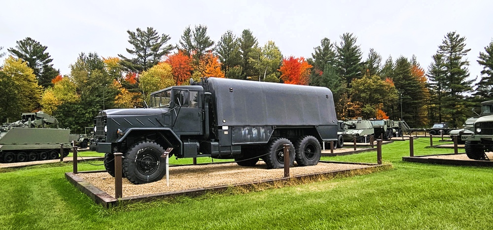 2025 Fall Colors at Fort McCoy's Equipment Park