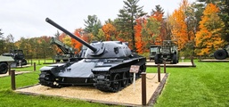 2025 Fall Colors at Fort McCoy's Equipment Park