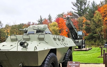 2025 Fall Colors at Fort McCoy's Equipment Park