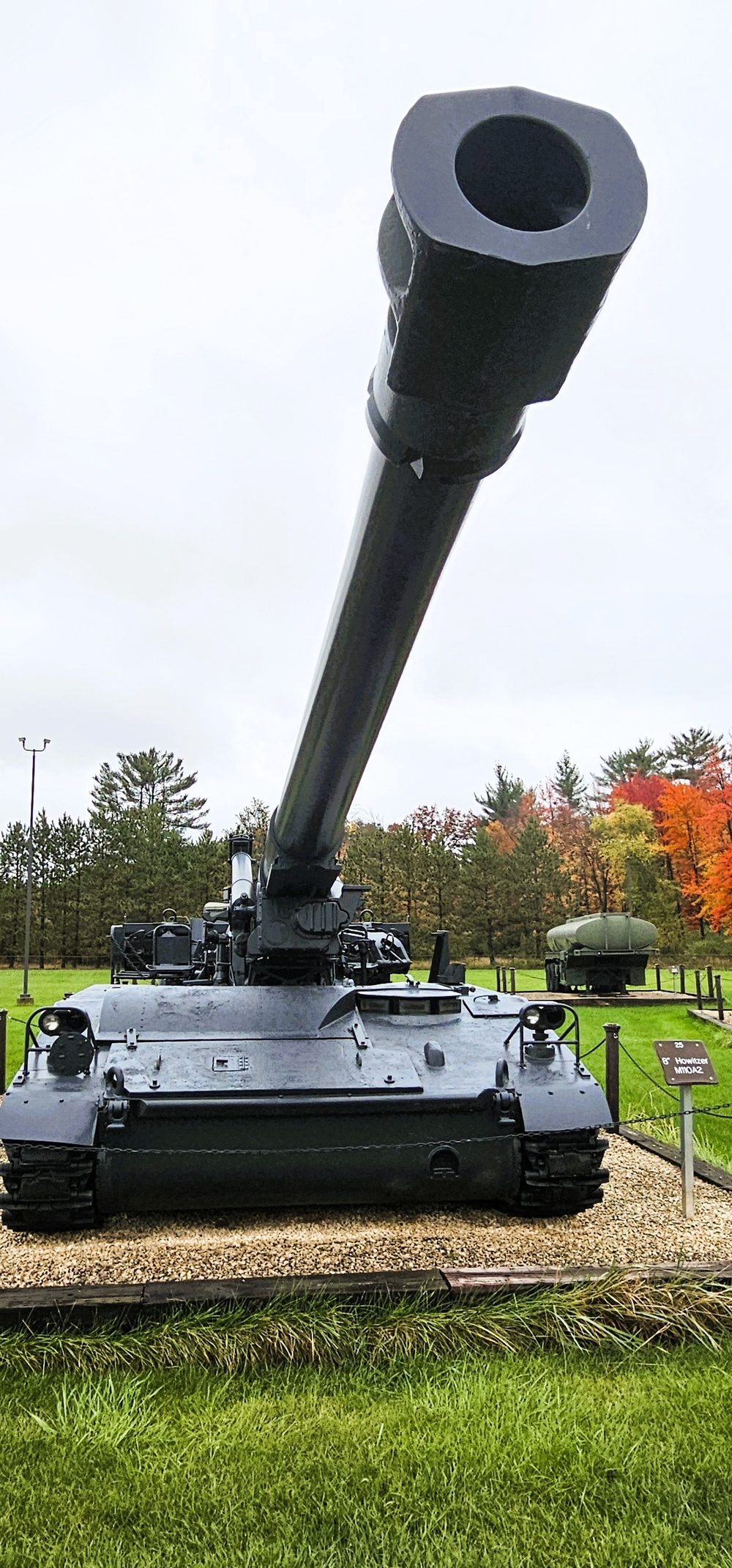 2025 Fall Colors at Fort McCoy's Equipment Park