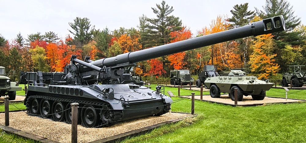 2025 Fall Colors at Fort McCoy's Equipment Park