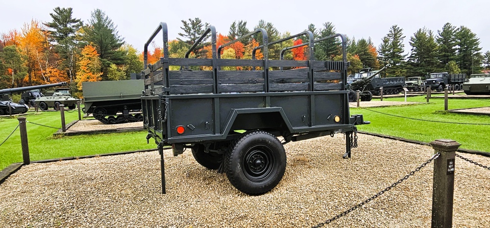 2025 Fall Colors at Fort McCoy's Equipment Park