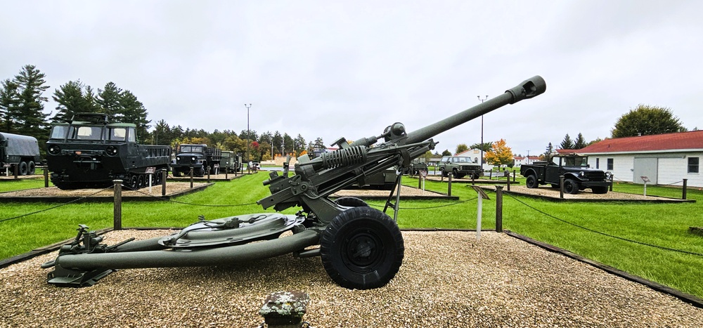 2025 Fall Colors at Fort McCoy's Equipment Park