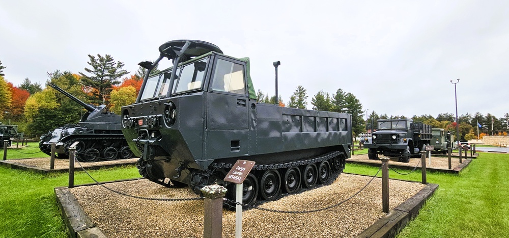 2025 Fall Colors at Fort McCoy's Equipment Park