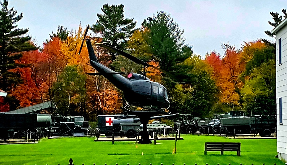 2025 Fall Colors at Fort McCoy's Equipment Park