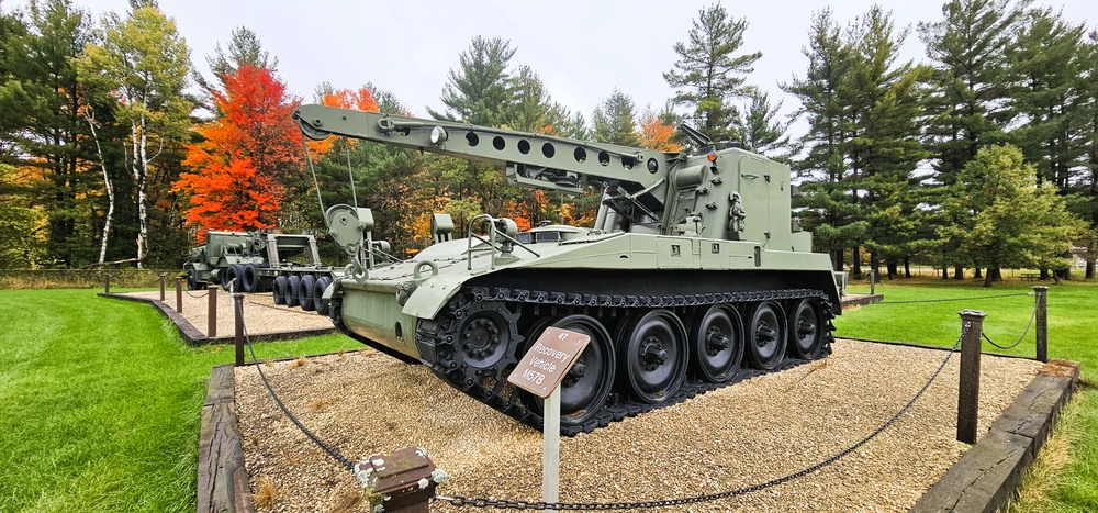 2025 Fall Colors at Fort McCoy's Equipment Park