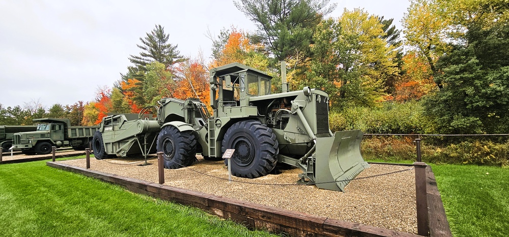 2025 Fall Colors at Fort McCoy's Equipment Park