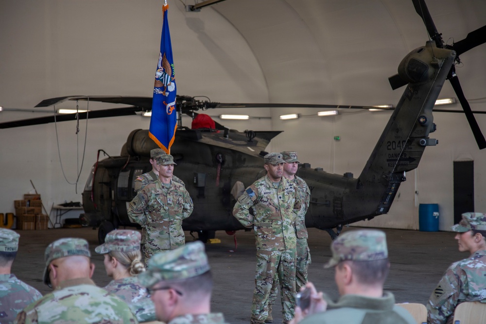 1-501st Attack Battalion transfer authority to 1-3 Attack Battalion