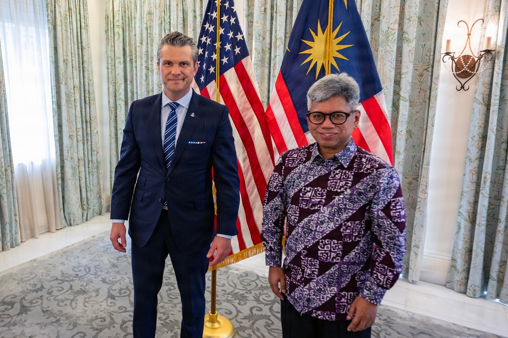 SW Hegseth meets with Malaysia National Security Council Director SW Hegseth meets with Malaysia National Security Council Director