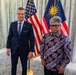 SW Hegseth meets with Malaysia National Security Council Director