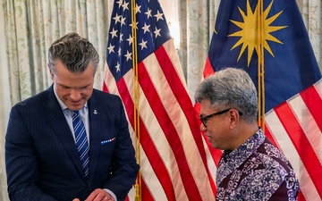 SW Hegseth meets with Malaysia National Security Council Director