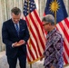 SW Hegseth meets with Malaysia National Security Council Director
