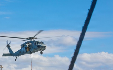 USS Gerald R. Ford (CVN 78) Replenishment-at-Sea