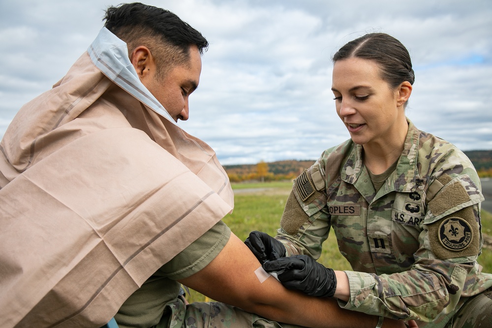 2nd Cavalry Regiment Drone Blood Delivery Exercise