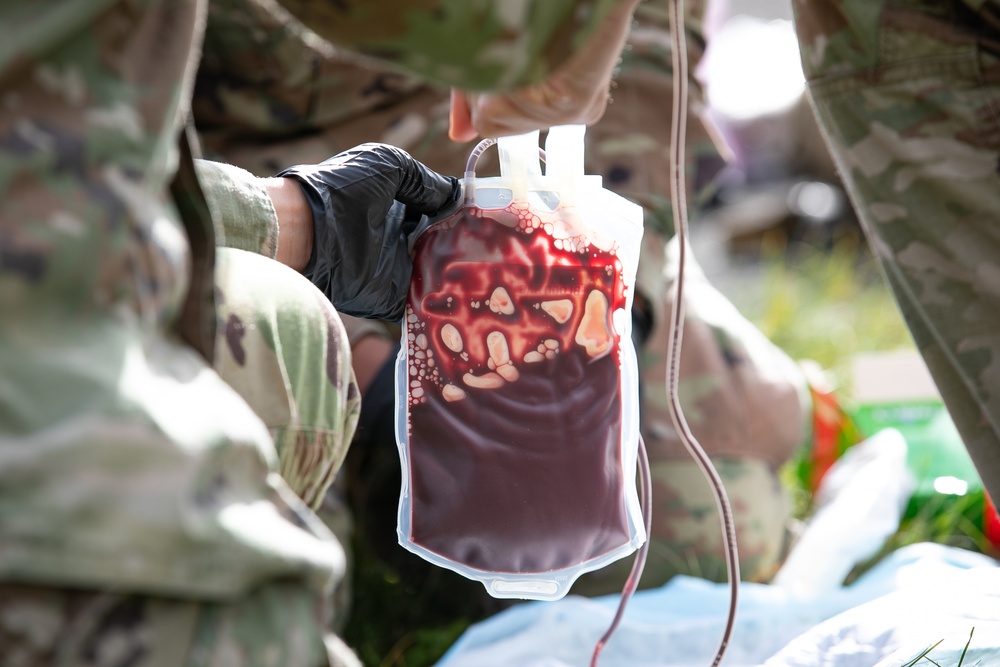 2nd Cavalry Regiment Drone Blood Delivery Exercise