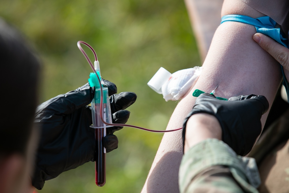 2nd Cavalry Regiment Drone Blood Delivery Exercise