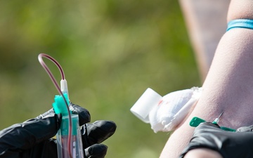 2nd Cavalry Regiment Drone Blood Delivery Exercise