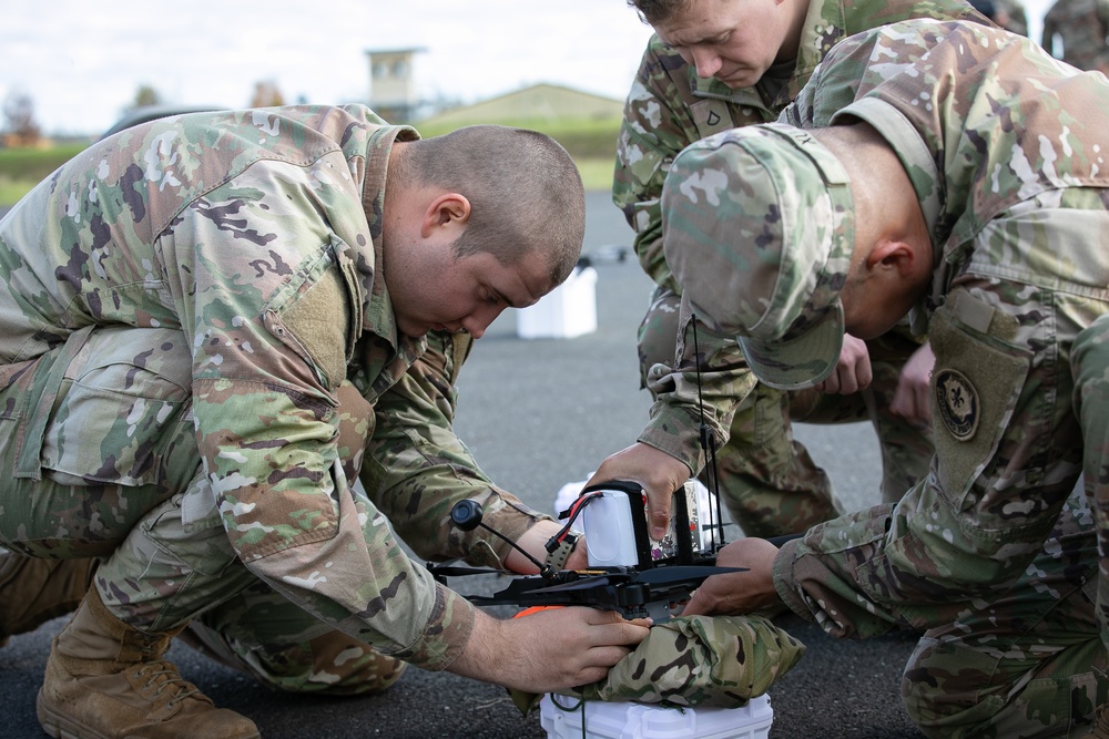 2nd Cavalry Regiment Drone Blood Delivery Exercise