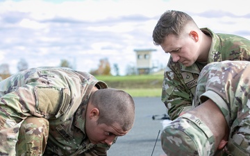 2nd Cavalry Regiment Drone Blood Delivery Exercise